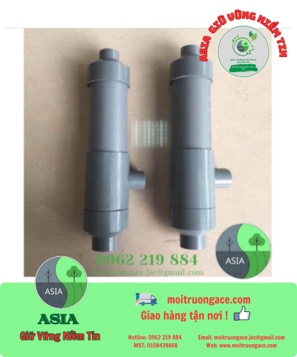 Ejector khí Ozon có van một chiều